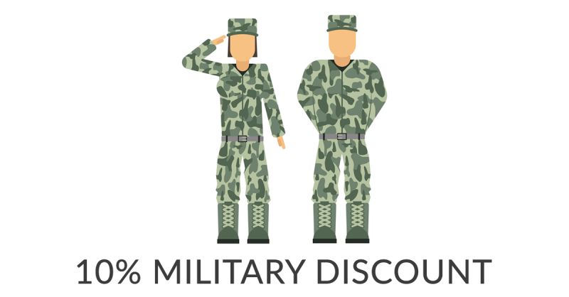 10% Military Discount